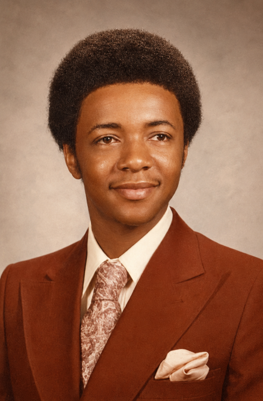 Portrait of Dwayne Edward Wilson, founder of Royster's Community Foundation